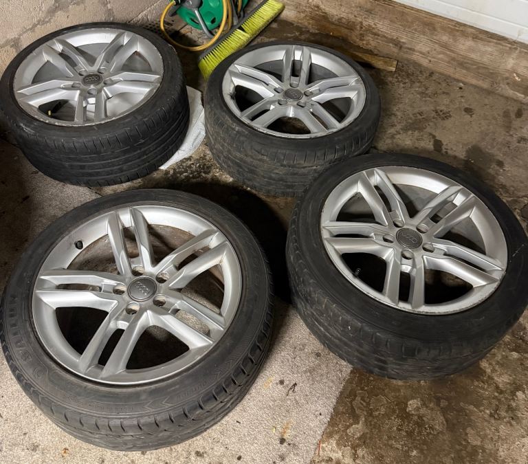 Audi 5x112 pcd 18" wheels and tyres