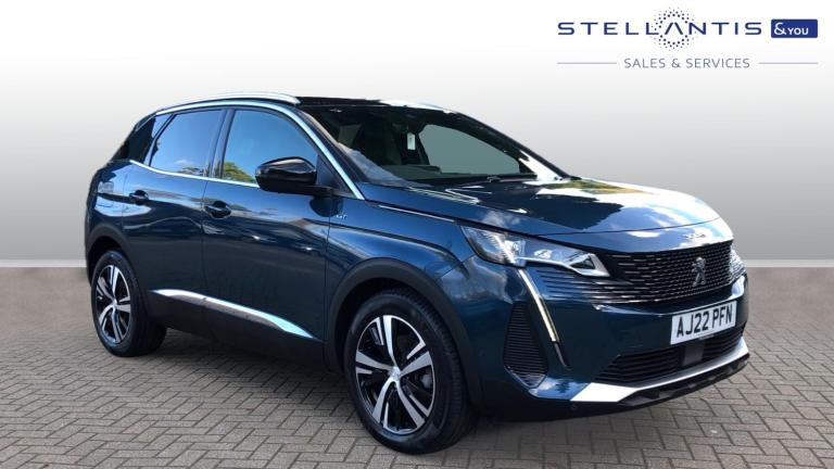 2022 Peugeot 3008 1.2 PureTech GT SUV 5dr Petrol EAT Euro 6 (s/s) (130 ps) SUV Petrol Automatic