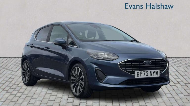 2022 Ford Fiesta 1.0 EcoBoost Hybrid mHEV 125 Titanium X 5dr Auto HATCHBACK PETROL Automatic