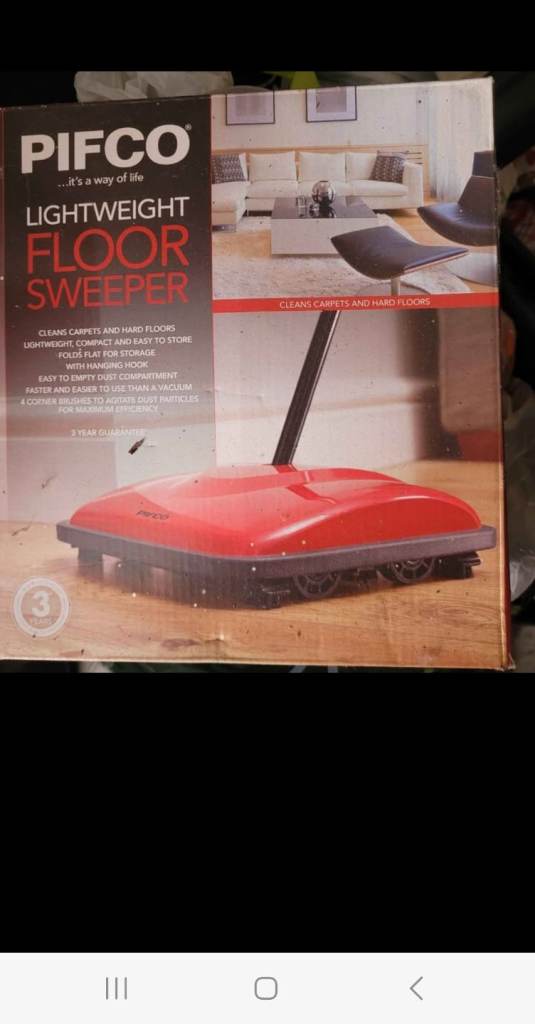 NEW PIFCO FLOOR SWEEPER