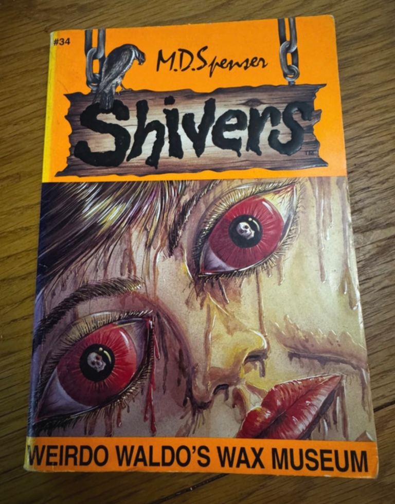 Shivers "Weirdo Waldo's Wax Museum" Book #34 – Good Condition