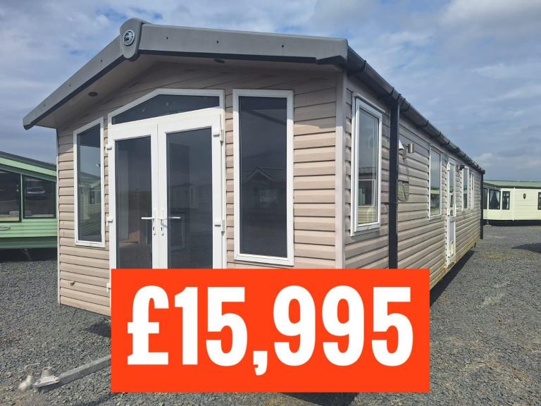 OFF SITE static caravan Scotland double glazed & heated 2 bed Swift Bordeaux