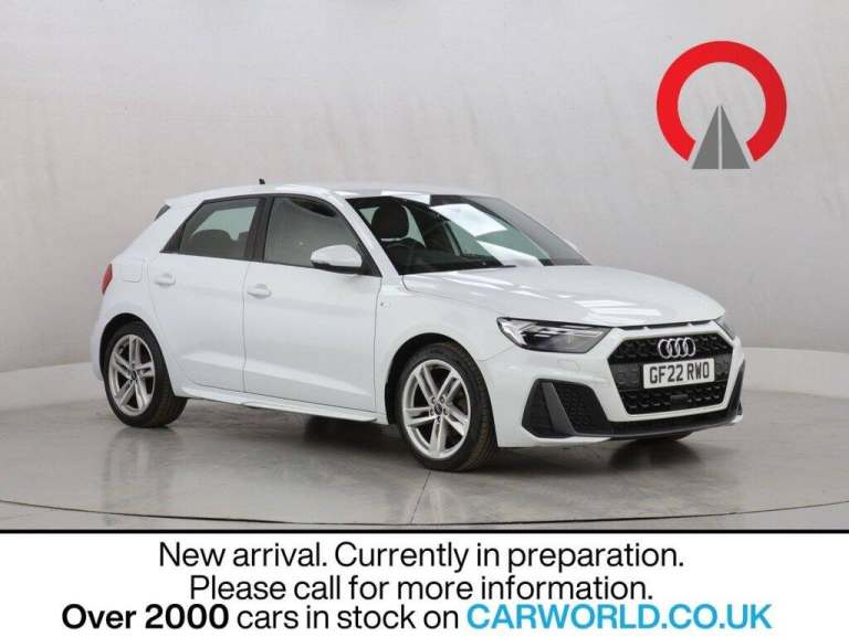 2022 Audi A1 1.0 TFSI 30 S line Sportback 5dr Petrol S Tronic Euro 6 (s/s) (110 ps) Hatchback Pet...