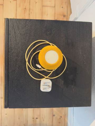 Apple HomePod mini (Yellow) — Like New, Boxed with Charger | in