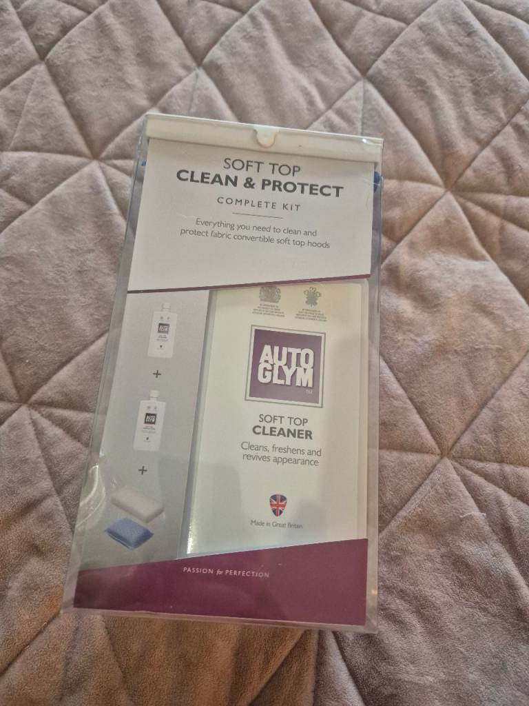 Autoglym Soft Top Cleaner Set RRP £30