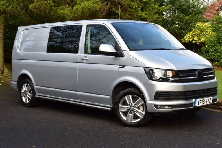 2018 18 VOLKSWAGEN TRANSPORTER 2.0 TDI T32 BLUEMOTION TECH HIGHLINE KOMBI DOUBLE