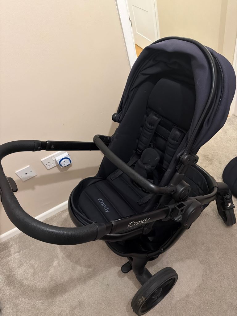 iCandy Pushchair - Black, Good Condition