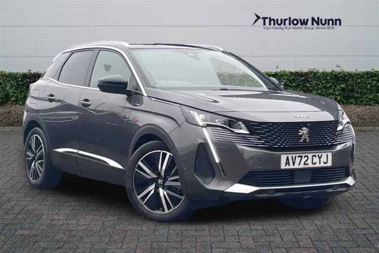 2022 Peugeot 3008 1.6 Hybrid 225 GT Premium 5dr e-EAT8 HATCHBACK PETROL/ELECTRIC Automatic