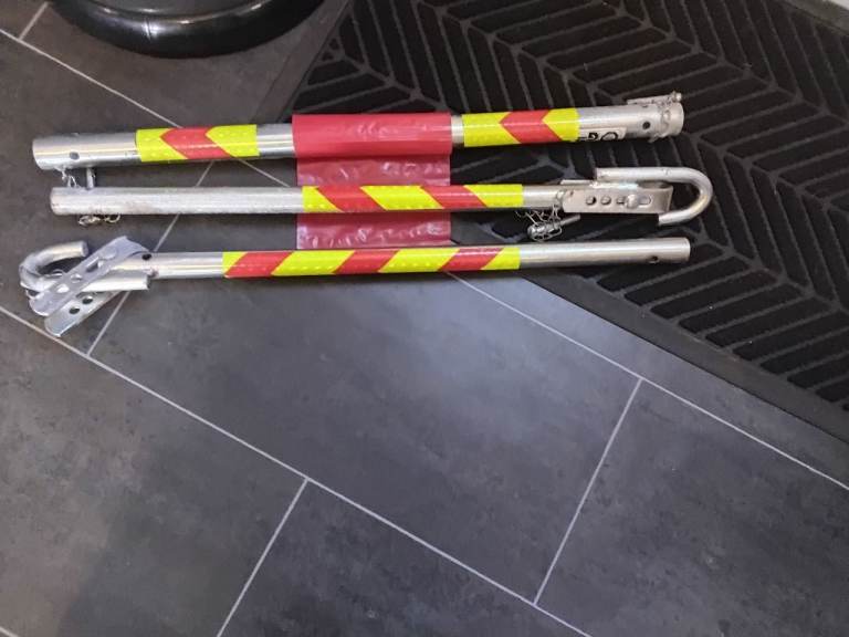 Heavy duty steel vehicle towing bar new 