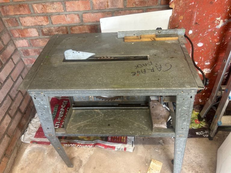 Freud Table Saw with Stand – Fair Condition, Ready for Work