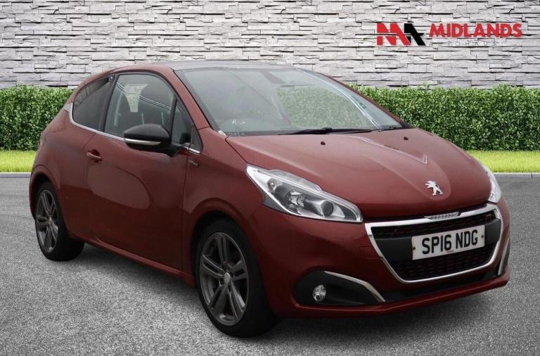 PEUGEOT 208 1.2 PureTech GT Line Euro 6 (s/s) 3dr 2016
