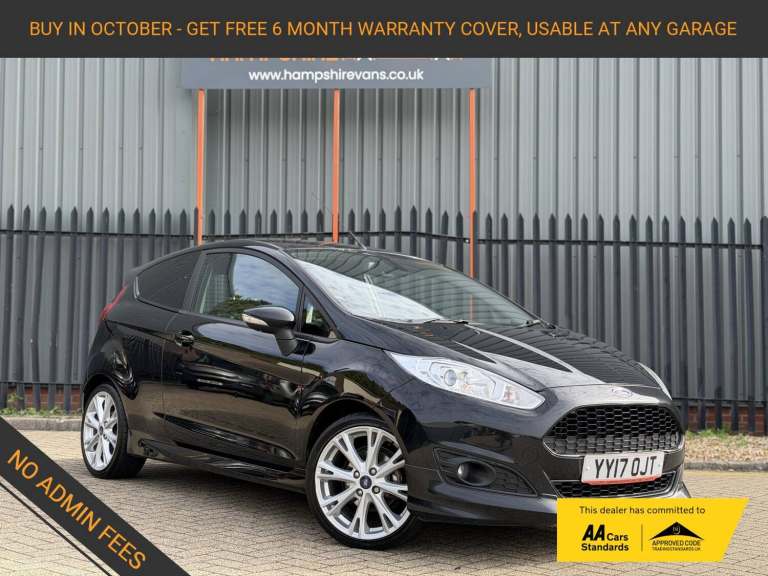 2017 Ford Fiesta Van 1.5 TDCi Sport Panel Van 3dr Diesel Manual (94 g/km, 93.7 bhp) Car Derived V...