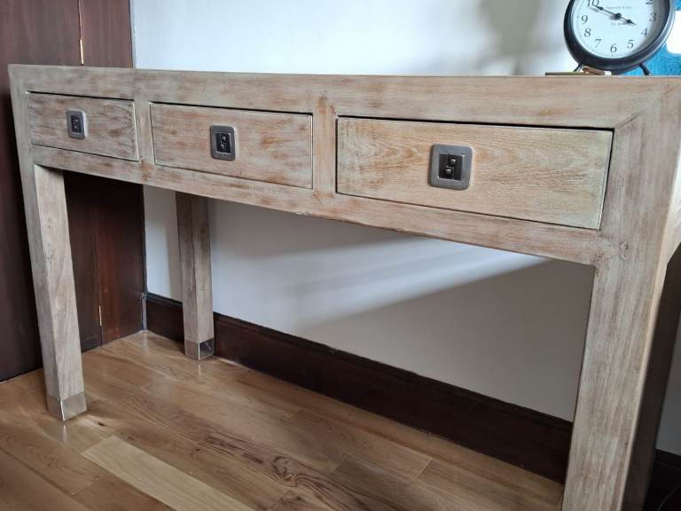 Console/Dressing table with matching Side units