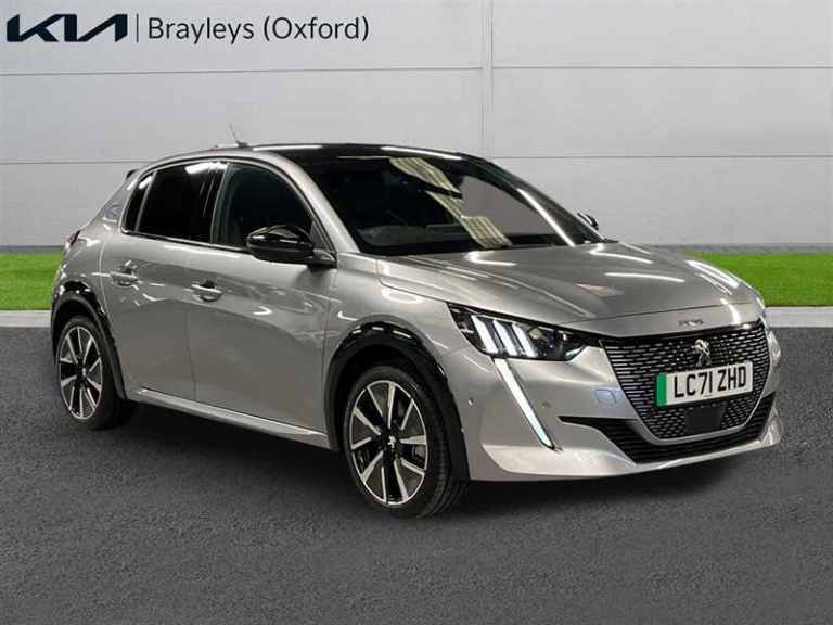 2021 Peugeot 208 100KW GT 50KWH 5DR AUTO Hatchback Electric Automatic