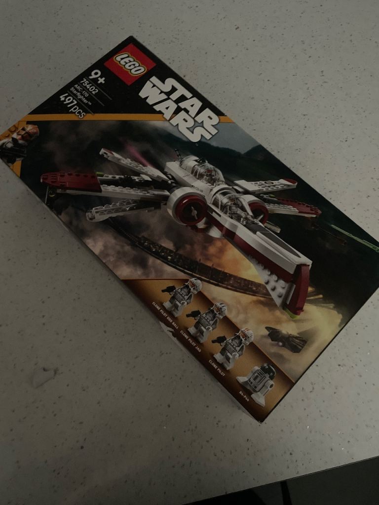 NEW LEGO Star Wars ARC-170 Starfighter 75402 Boxed Set