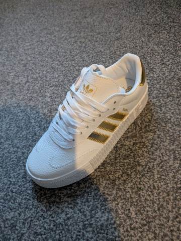 adidas gazelle silver green womens adidas Samba OG Shoes - Women's - White / White / Silver