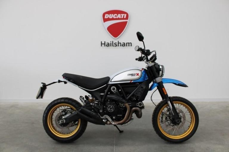 2022 Ducati Scrambler Desert Sled in Sparkling Blue