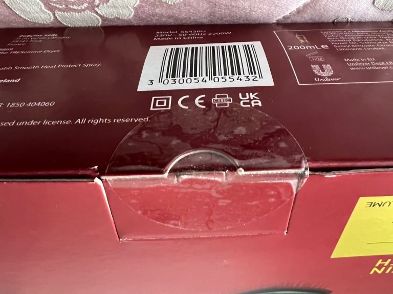 New Tresemme Keratin Smooth Volume Shine Hair Blow Dry Collection Hairdryer Set