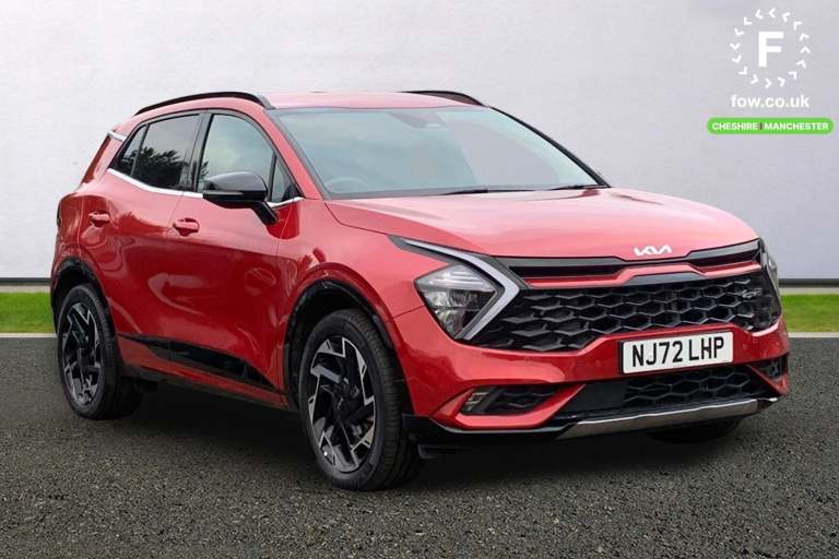 2022 Kia Sportage 1.6T GDi PHEV GT-Line 5dr Auto AWD SUV PETROL/ELECTRIC Automatic