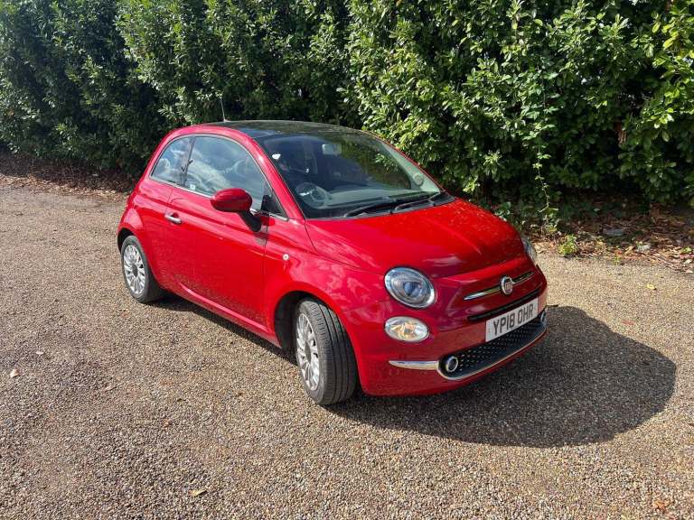 2018 Fiat 500 1.2 Lounge Euro 6 (s/s) 3dr Petrol