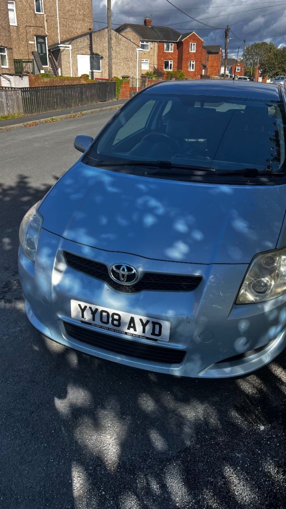 Toyota Auris 1.6 Petrol – 2008 – Low Mileage – Full Service History