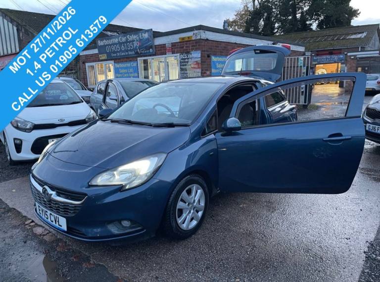 2015 15 VAUXHALL CORSA 1.4I ECOTEC DESIGN HATCHBACK 3DR PETROL MANUAL EURO 6 (90