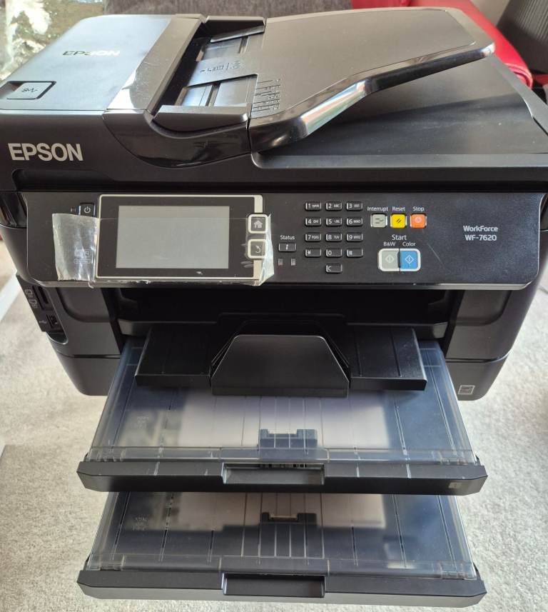 EPSON Workforce WF-7620 DTWF All-in-One Wireless A3 Inkjet Printer