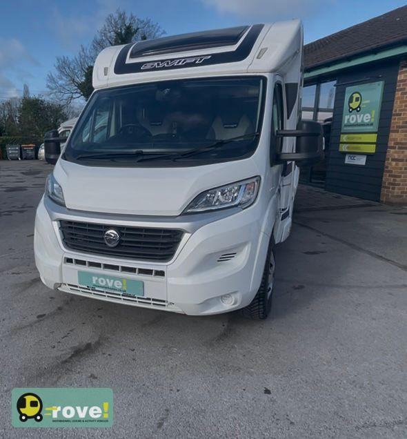 Swift Escape 694 6 berth 5 belt rear fixed bed motorhome