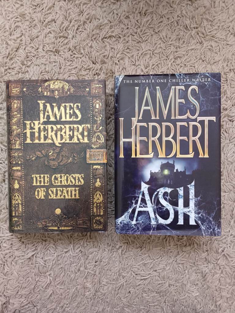 Hardback books by 'James Herbert' x 2