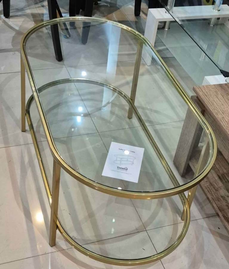 Sofia Glass Coffee Table 