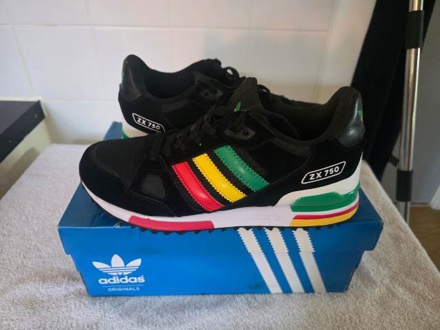 ZX 750. ADIDAS REGGAE RASTA , £15.00 for Sale in Newport | Gumtree
