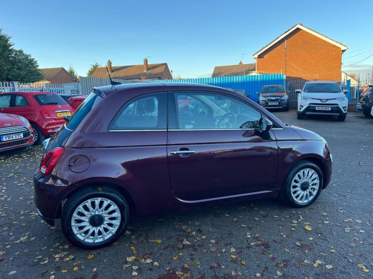 2018 Fiat 500 1.2 Lounge Euro 6 (s/s) 3dr HATCHBACK Petrol Manual