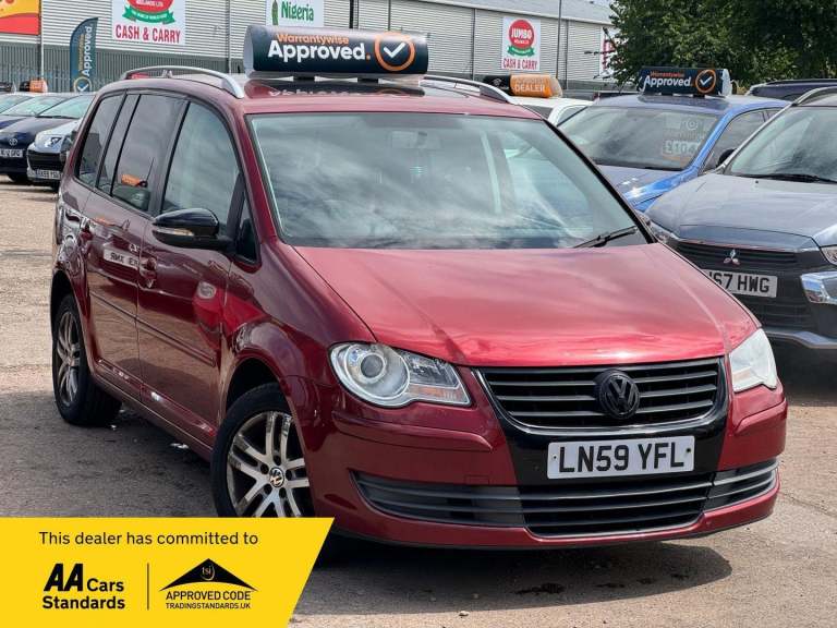 2009 Volkswagen Touran 1.4 TSI Sport MPV 5dr Petrol Automatic (7 Seats) (180 g/km, 138 bhp) Mpv P...