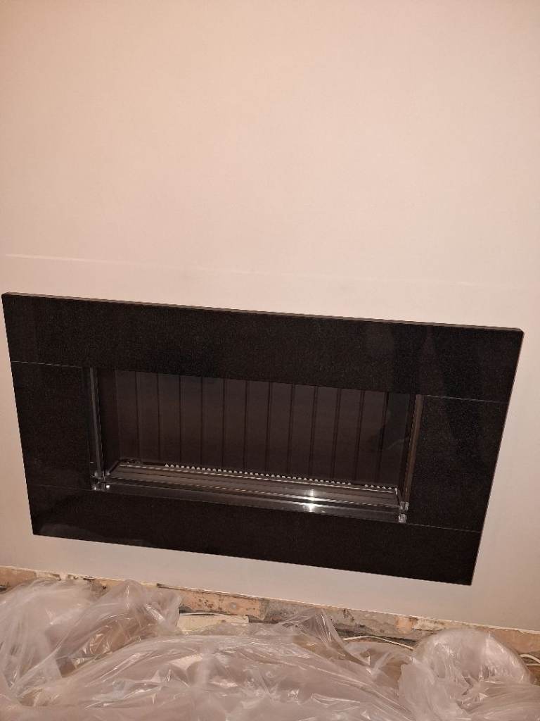 Flueless gas fire. Pinoir 