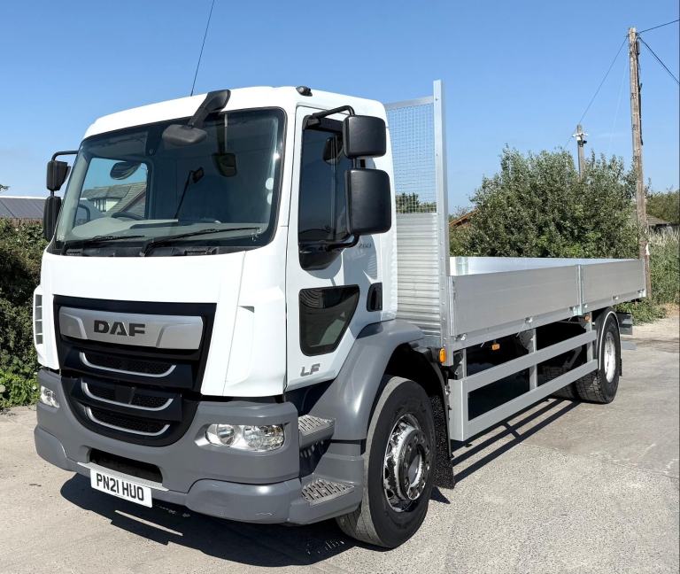 2021 DAF LF55,260 BRAND NEW ALLOY SCAFFOLD DOUBLE DROPSIDE AIR-CON 18 TON EURO-6