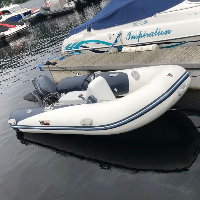 Wetline 350 RIB Boat Yamaha 15hp Outboard