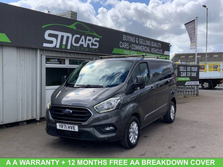 2021 Ford Transit Custom 2.0 280 EcoBlue Limited Panel Van 5dr Diesel Manual L1 H1 Euro 6 (s/s) (...