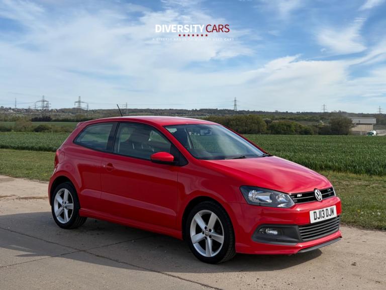 2013 Volkswagen Polo 1.2 60 R-Line Style 3dr [AC] HATCHBACK PETROL Manual