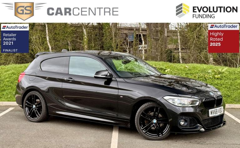 2018 BMW 1 Series 118i [1.5] M Sport 3dr [Nav/Servotronic] HATCHBACK Petrol Automatic