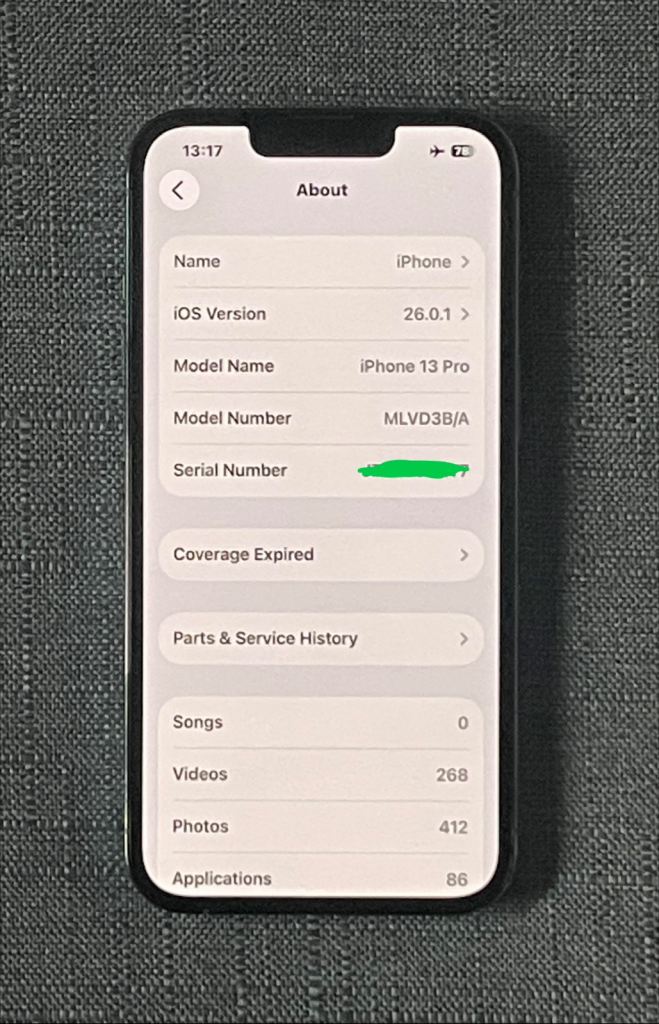 iPhone 13 PRO – 128GB