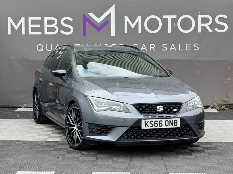 2017 SEAT Leon 2.0 TSI Cupra Black 290 5dr ESTATE PETROL Manual