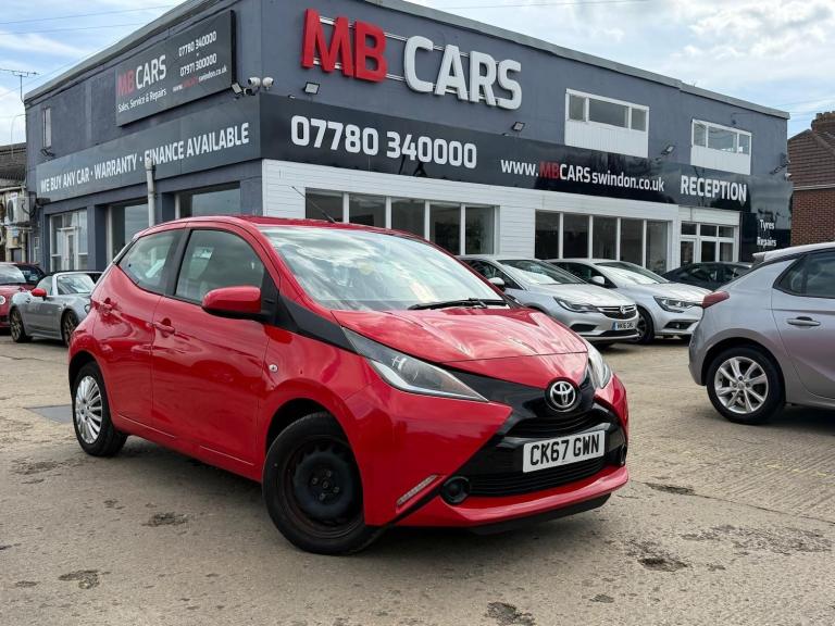 2017 Toyota AYGO 1.0 VVT-i x-play Euro 6 5dr HATCHBACK Petrol Manual