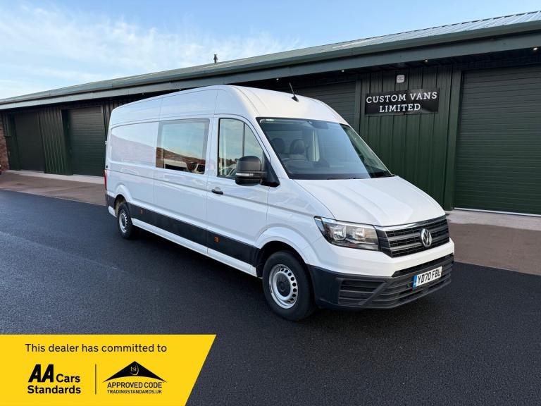VOLKSWAGEN CRAFTER TRENDLINE CREW VAN 2.0TDI 140 LWB ***VAT INCLUDED***
