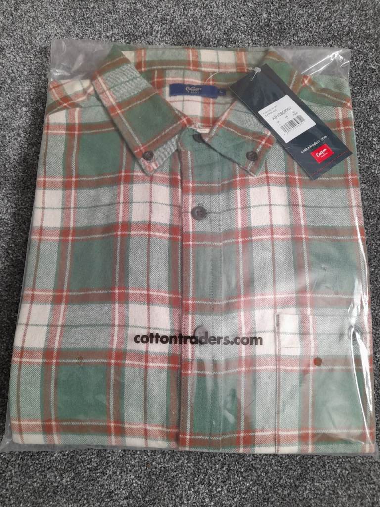 Cotton Traders 'Everglade' Flannel Check Shirt