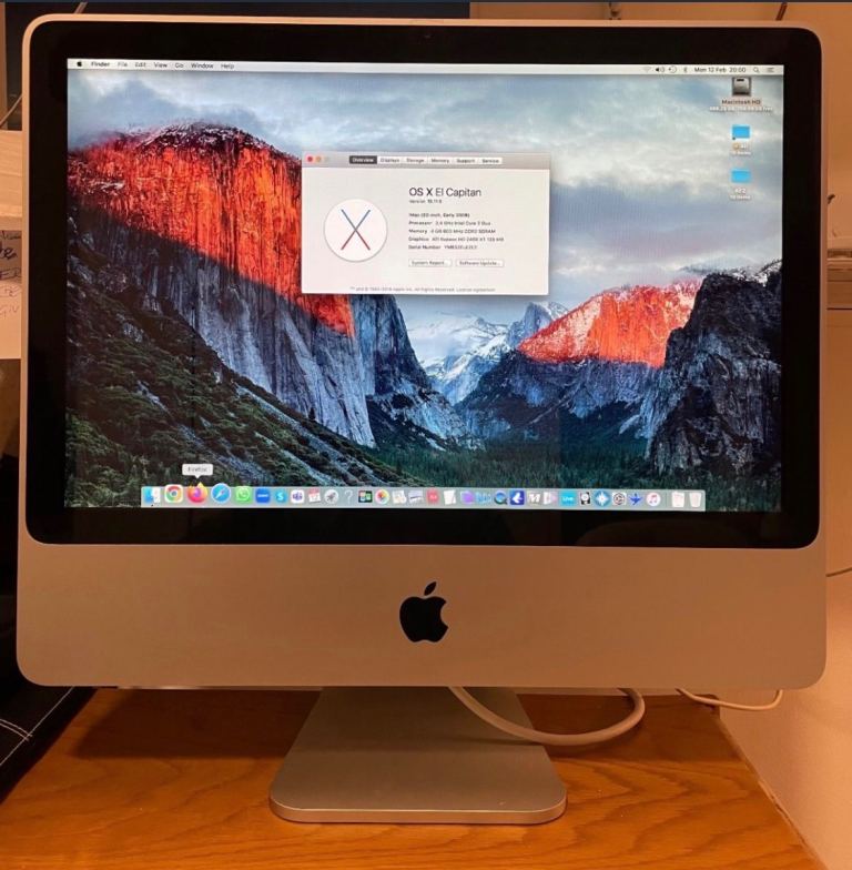 Apple iMac 20 Inch Computer