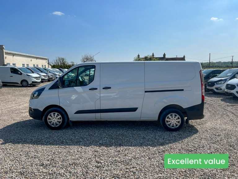 2021 Ford Transit Custom LWB L2H1 Low Roof Leader 300 Sensors EURO 6 NO VAT Panel Van Diesel Manual