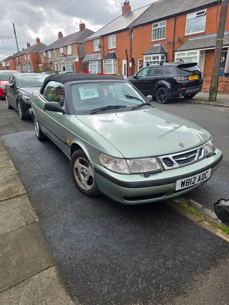Saab, 9-3, Convertible, 2000, Manual, 1985 (cc), 2 doors