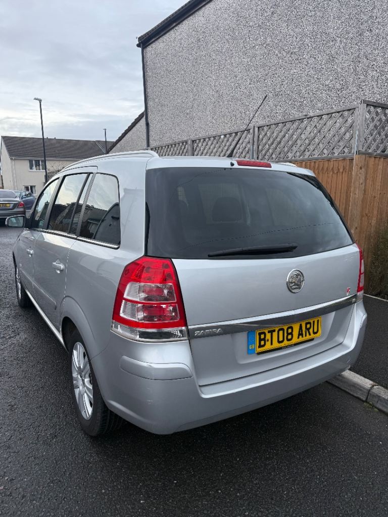 Vauxhall, ZAFIRA, MPV, 2008, Manual, 1796 (cc), 5 doors