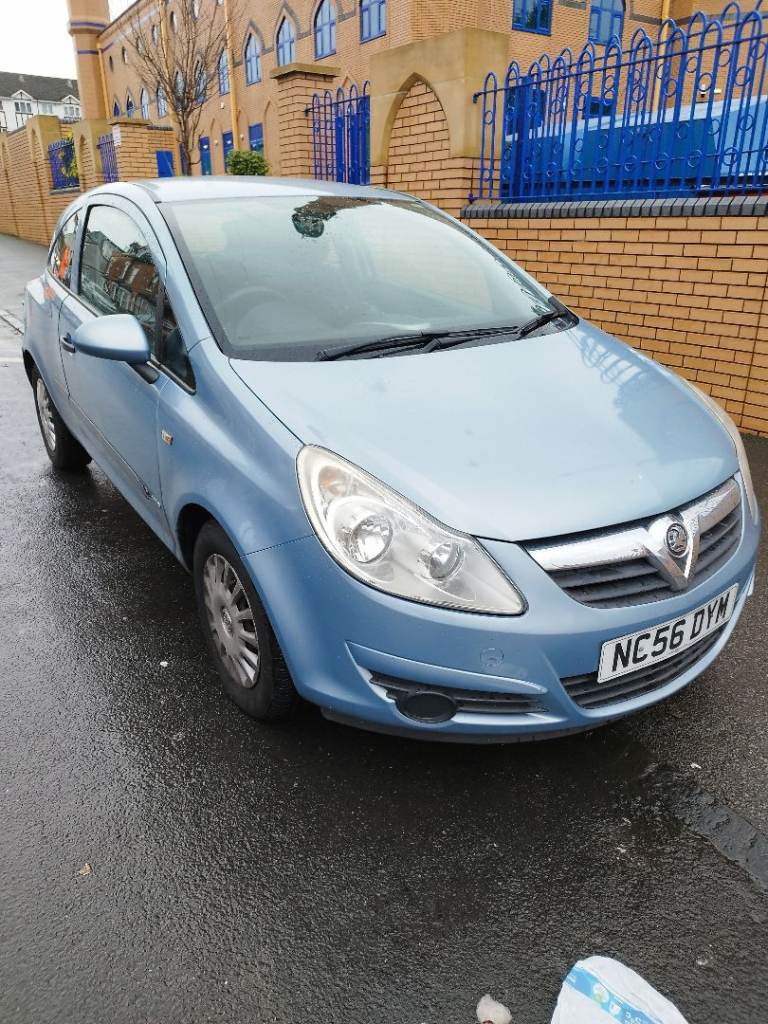 Automatic Vauxhall Corsa Blue