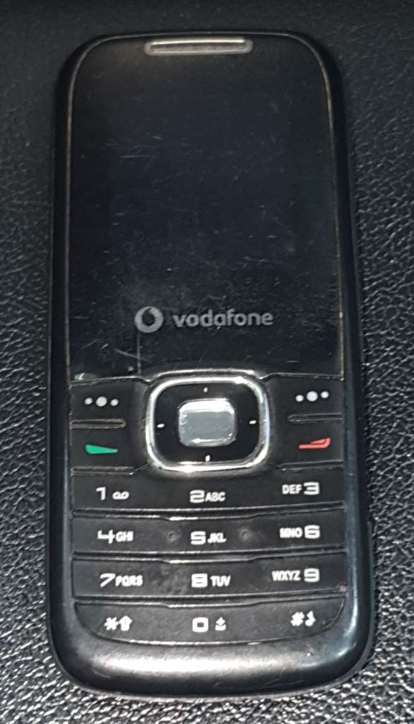 Vodafone Sagem 226 Black Mobile Phone Handset UNTESTED